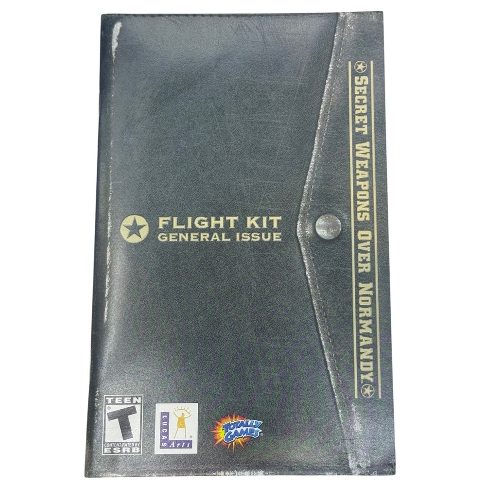Secret Weapons Over Normandy Flight Kit General Issue Manual LucasArts 2003